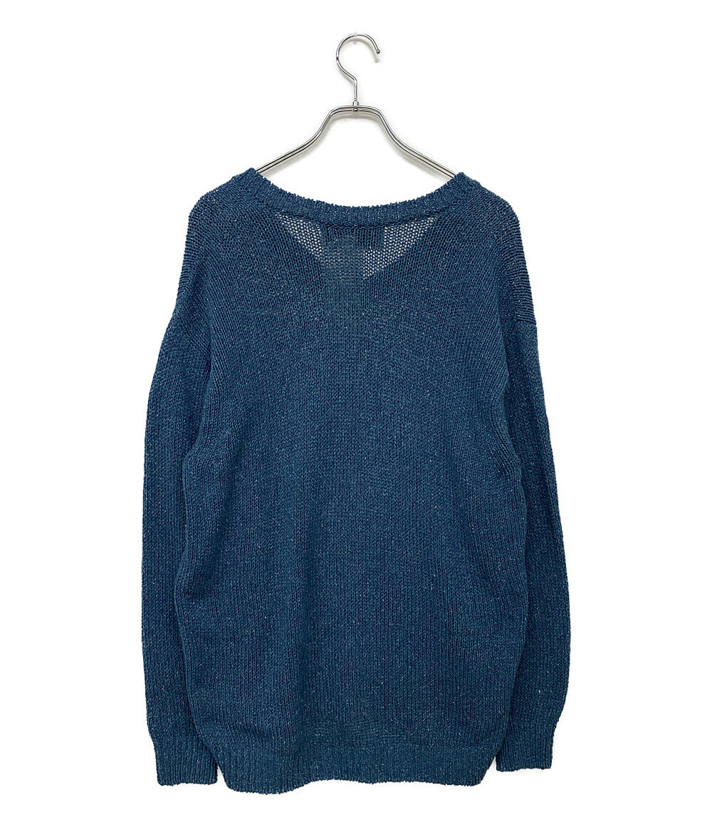Olde Homesteader オールドホームステッダー ニット Vネック 混色 メンズ SIZE 08