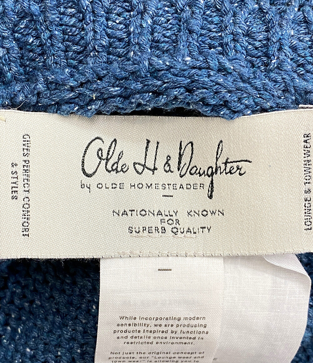 Olde Homesteader オールドホームステッダー ニット Vネック 混色 メンズ SIZE 08