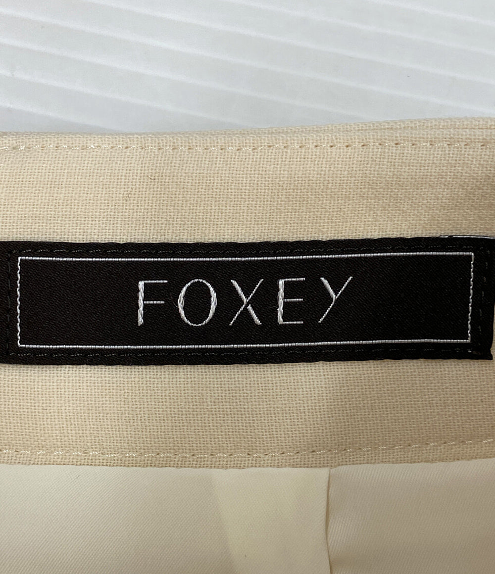 Foxey スカート ベージュ 43896 AS0X05K-2 Chanson レディース SIZE 38 フォクシー