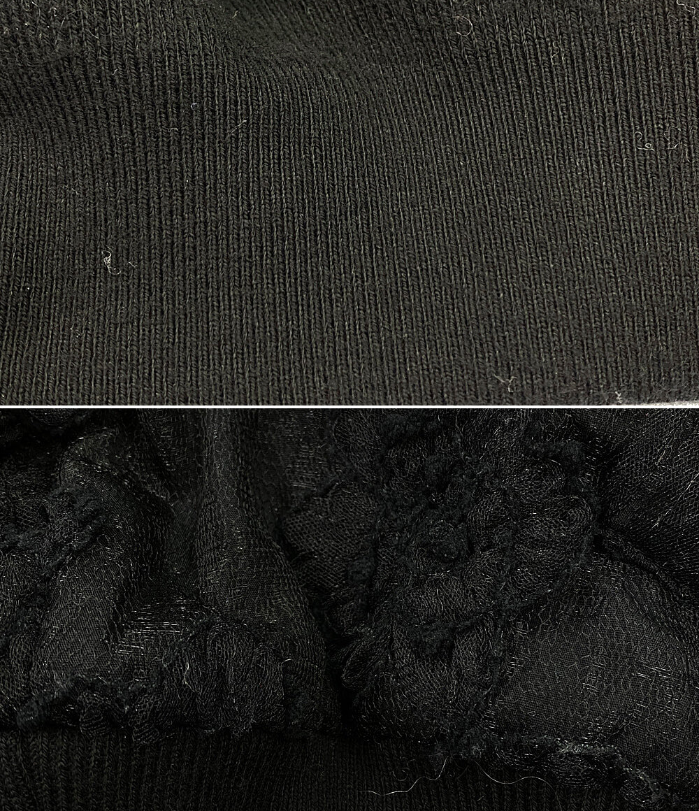 ヌメロ ヴェントゥーノ ジップジャケット ブラック レディース SIZE 38 N°21