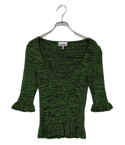 ガニー 美品 ニット 222312-16-010-74-360 レディース SIZE - GANNI