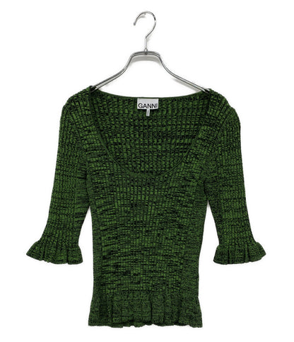 ガニー 美品 ニット 222312-16-010-74-360 レディース SIZE - GANNI