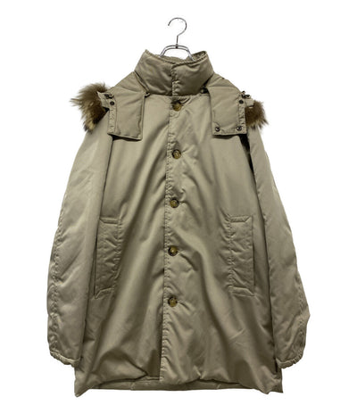 モンクレール ダウンジャケット CEZANNE ファー ベージュ メンズ SIZE 2 MONCLER