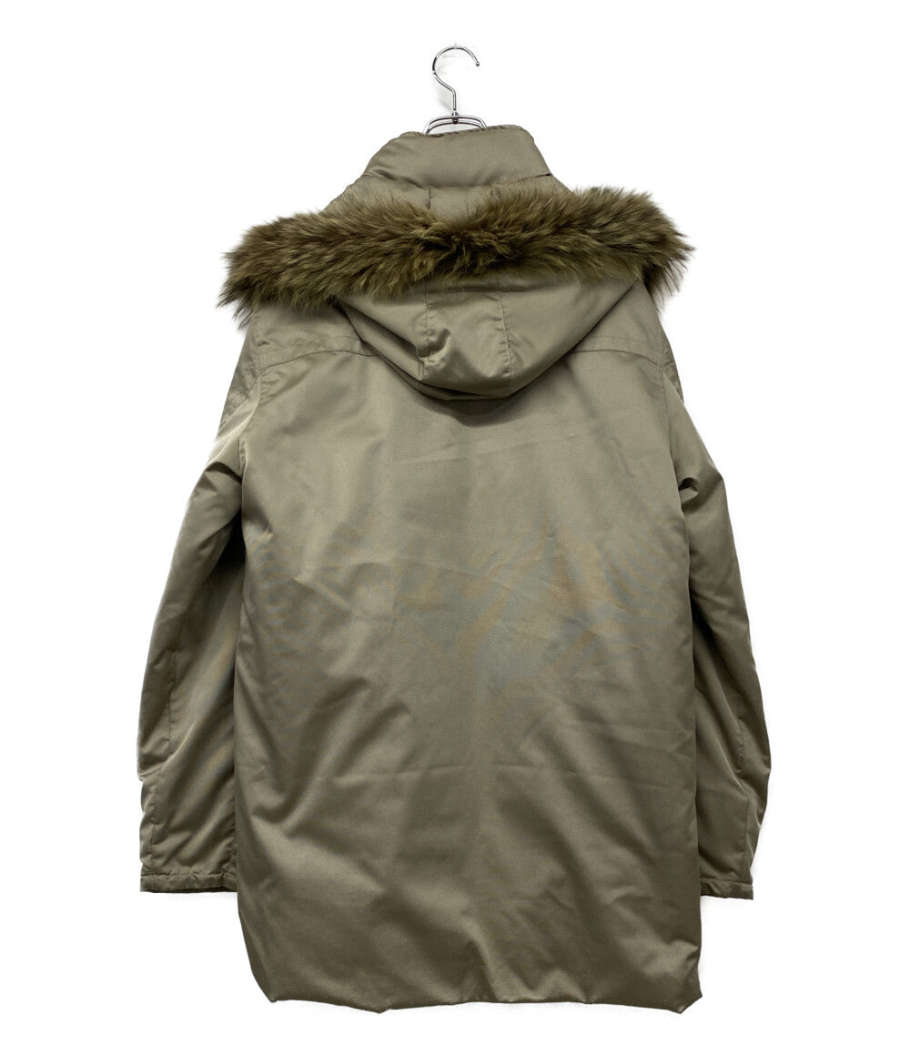 モンクレール ダウンジャケット CEZANNE ファー ベージュ メンズ SIZE 2 MONCLER