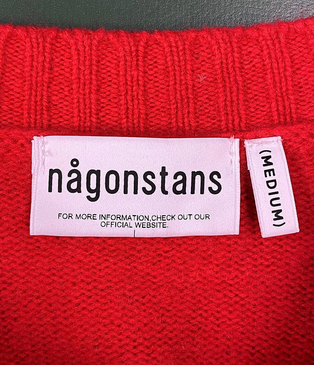 ナゴンスタンス ニット スクエアスリーブプルオーバー レディース SIZE MEDIUM nagonstans
