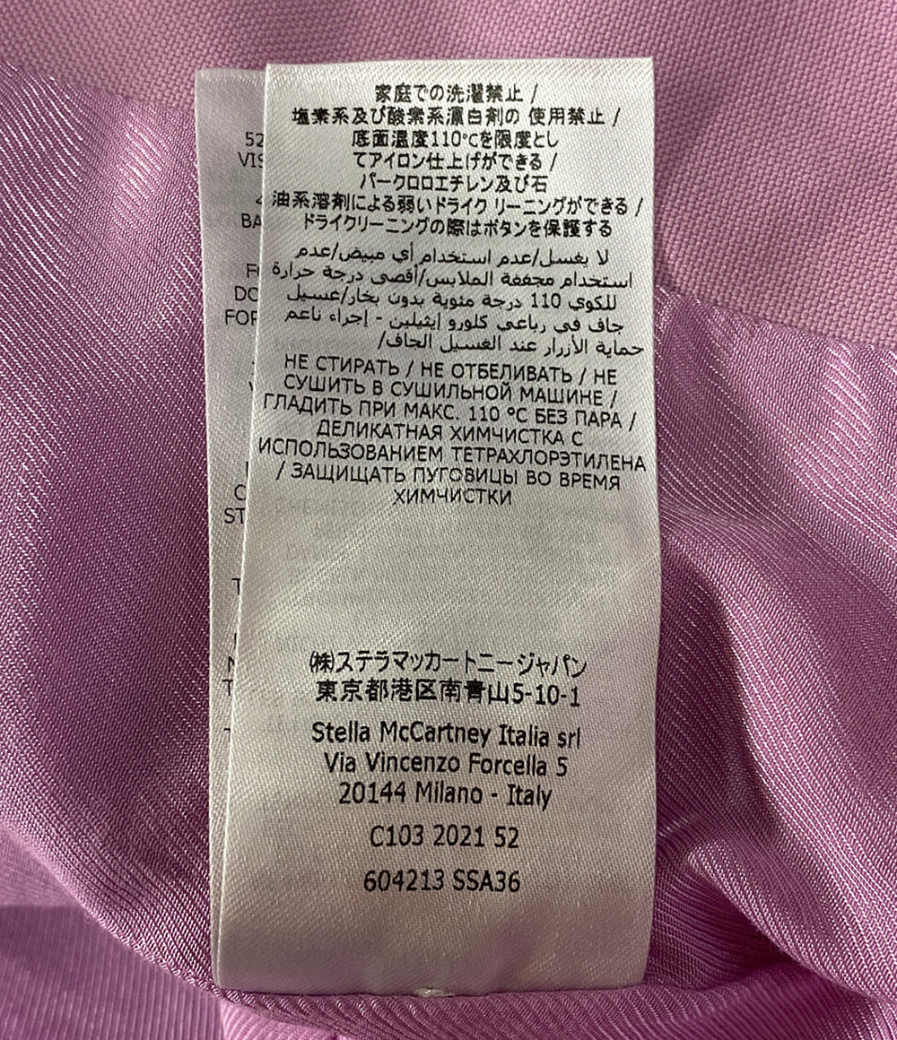 ステラマッカートニー  テーラードジャケット 21年モデル ミニジャケットドレス ロング丈      レディース SIZE 36  STELLA McCARTNEY