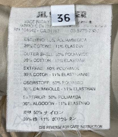 Jil sander パンツ ベージュ フレア レディース SIZE 36 ジルサンダー