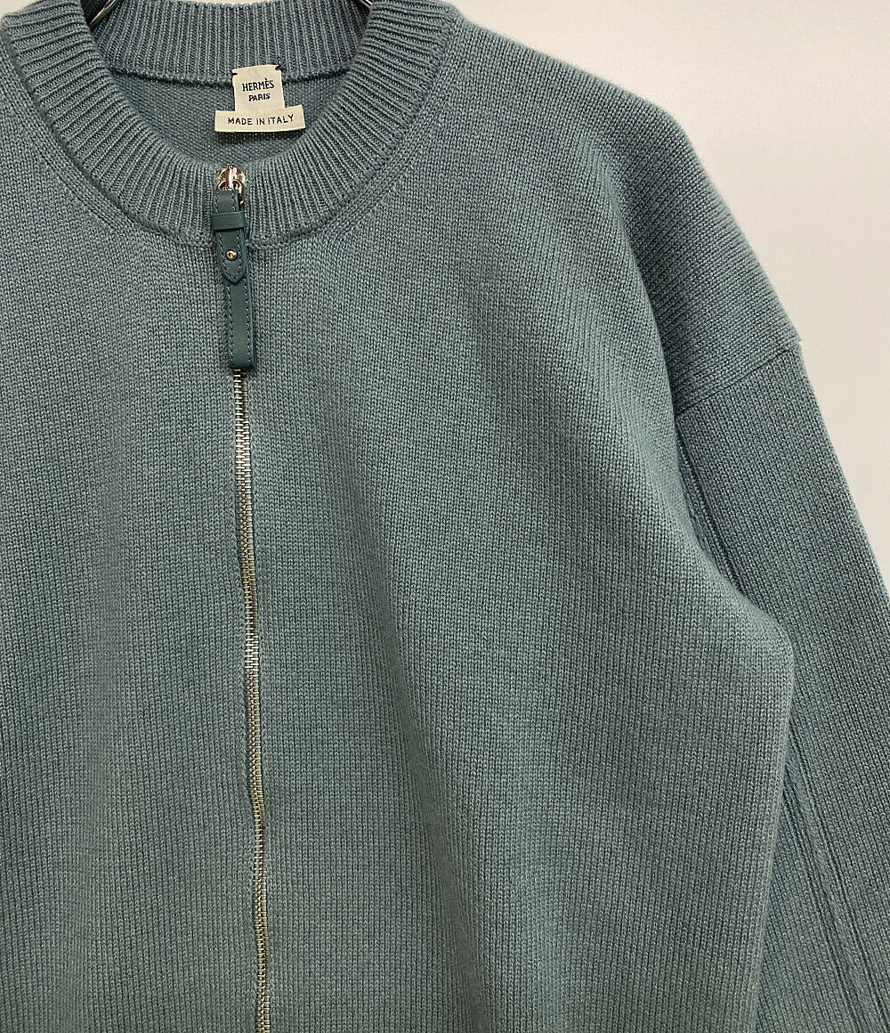 エルメス  Lニット カシミヤ フルジップ       レディース SIZE 36  HERMES