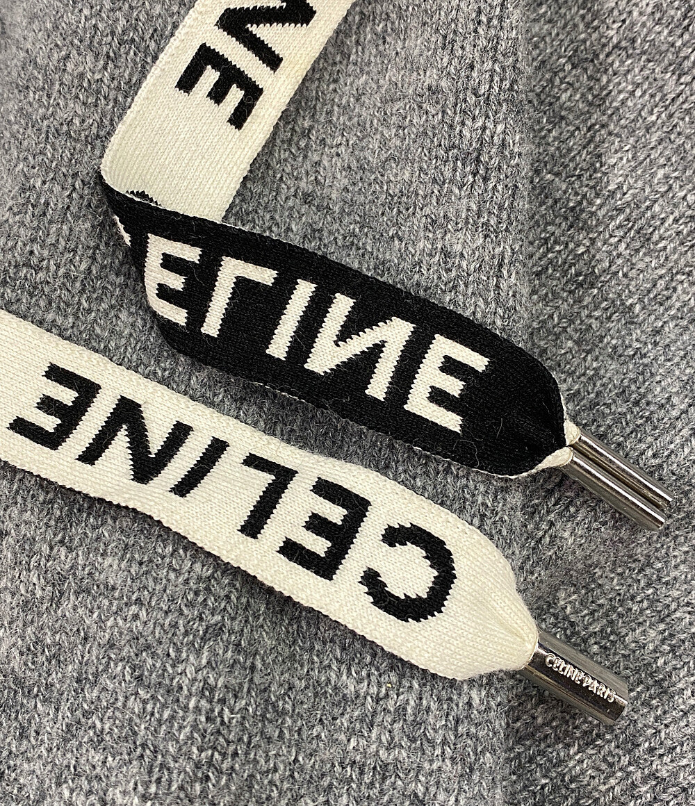 セリーヌ  アスレチックセーター フード ウールカシミヤ      レディース SIZE S  CELINE