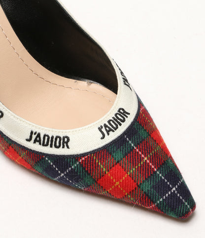 クリスチャンディオール パンプス TARTAN PRINT KDP672TPES26X レディース SIZE 36 Christian Dior