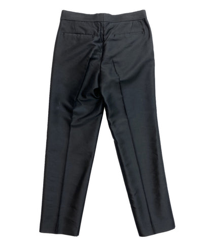 Drawer パンツ ブラック ウールシルクミカド 6514-236-1190 レディース SIZE 40 ドゥロワー