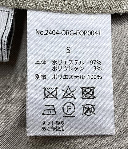オルグ 半袖ワンピース 2409-ORG サイドプリーツ      レディース SIZE S  ORGUE