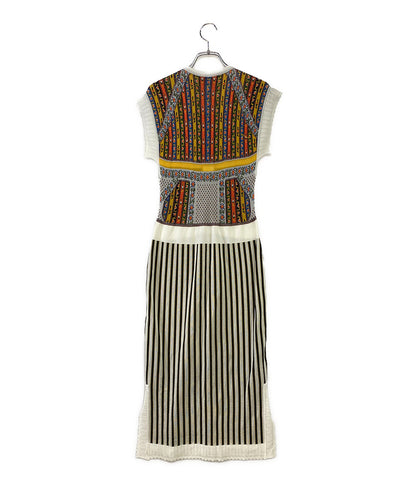 Mame Kurogouchi マメクロゴウチ ニットワンピース ノースリーブ レディース SIZE 1