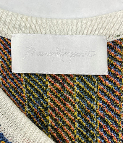 Mame Kurogouchi マメクロゴウチ ニットワンピース ノースリーブ レディース SIZE 1