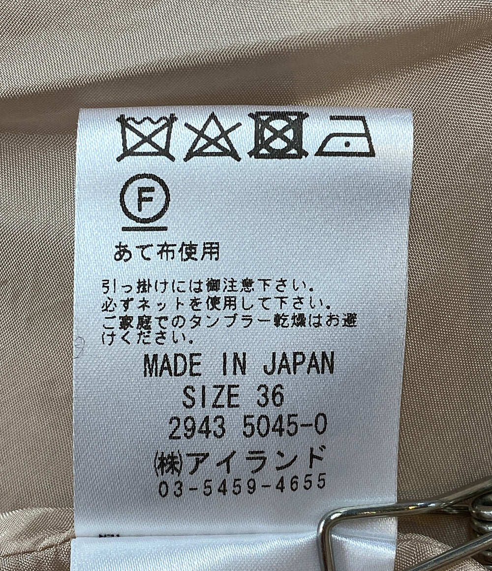グレースコンチネンタル 半袖ワンピース 2943 5045-0 星座 ピンクベージュ レディース SIZE 36 GRACE CONTINENTAL