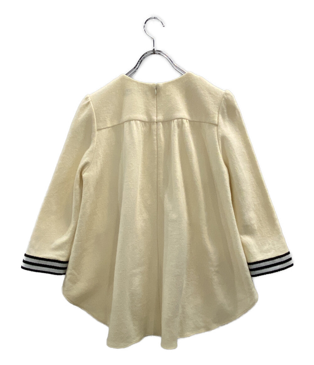 ボーダーズ アット バルコニー カットソー ホワイト レディース SIZE 38 BORDERS at BALCONY