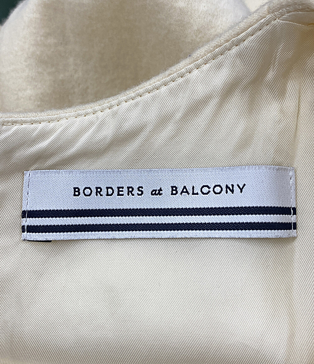 ボーダーズ アット バルコニー カットソー ホワイト レディース SIZE 38 BORDERS at BALCONY