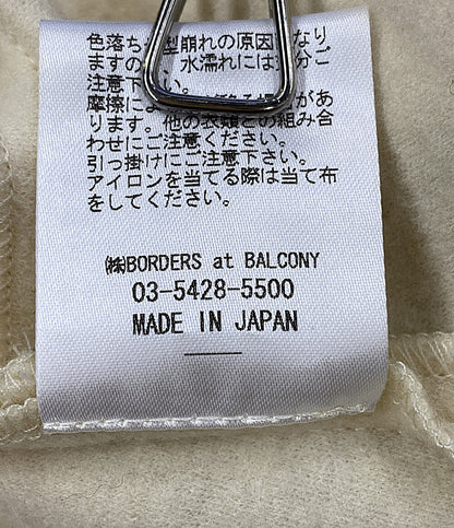 ボーダーズ アット バルコニー カットソー ホワイト レディース SIZE 38 BORDERS at BALCONY