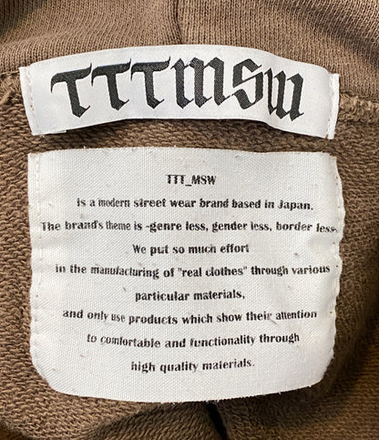TTT-MSW ティー パーカー ブラウン multiverse TTT-2018SS-TP-001 レディース SIZE L