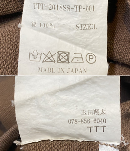 TTT-MSW ティー パーカー ブラウン multiverse TTT-2018SS-TP-001 レディース SIZE L