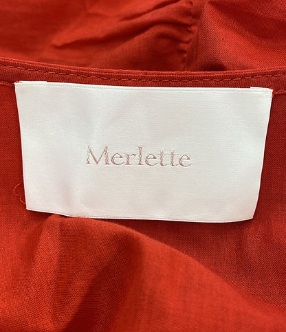 Marlette マーレット ティアードワンピース レッド 3810300080 レディース SIZE XS
