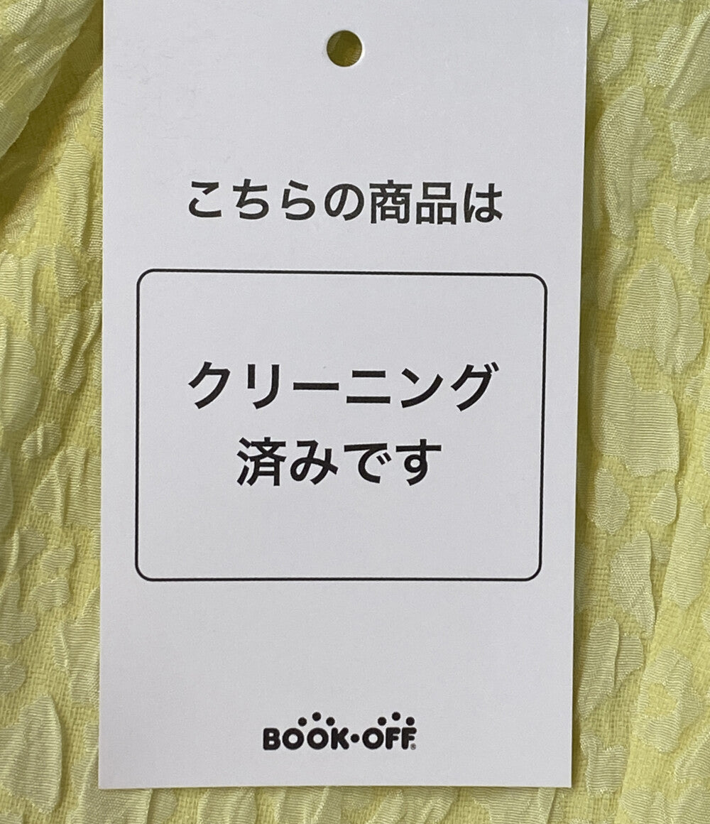 CELFORD セルフォード シャツ ブラウス イエロー CWFB222037 レディース SIZE 38