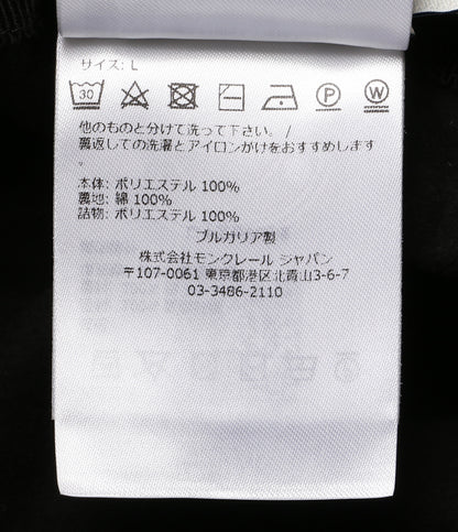 モンクレール 美品 バケットハット ロゴ ブラック メンズ SIZE L MONCLER