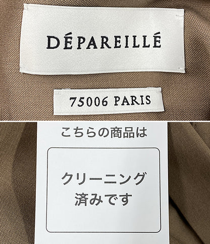 デパリエ セットアップ ベージュ レディース SIZE - DEPAREILLE