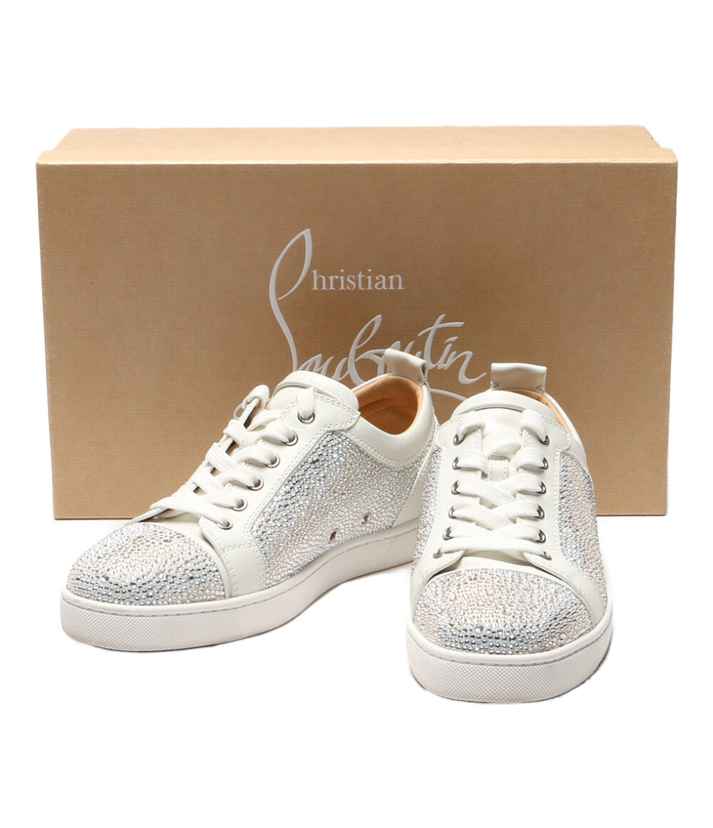 クリスチャンルブタン スニーカー LOUIS JUNIOR STRASS FLAT メンズ SIZE 41 Christian Louboutin