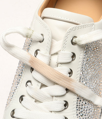 クリスチャンルブタン  スニーカー LOUIS JUNIOR STRASS FLAT      メンズ SIZE 41  Christian Louboutin