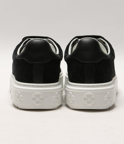 LOUIS VUITTON タイムアウト 23年 スエード ブラック DD0223 レディース SIZE 36 ルイ・ヴィトン