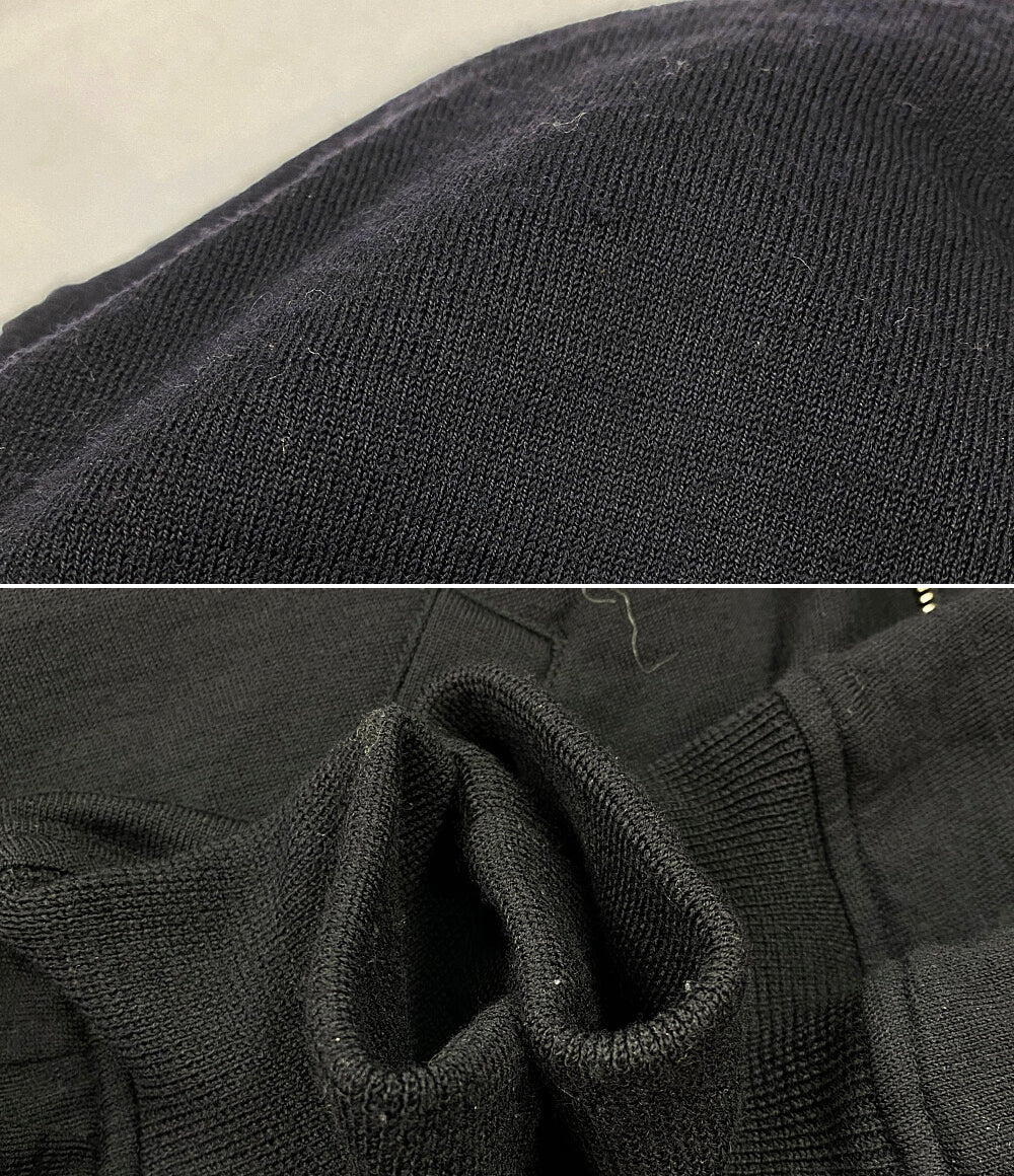 COMOLI コモリ ブルゾン ブラック ウールニット 24AW メンズ SIZE 2