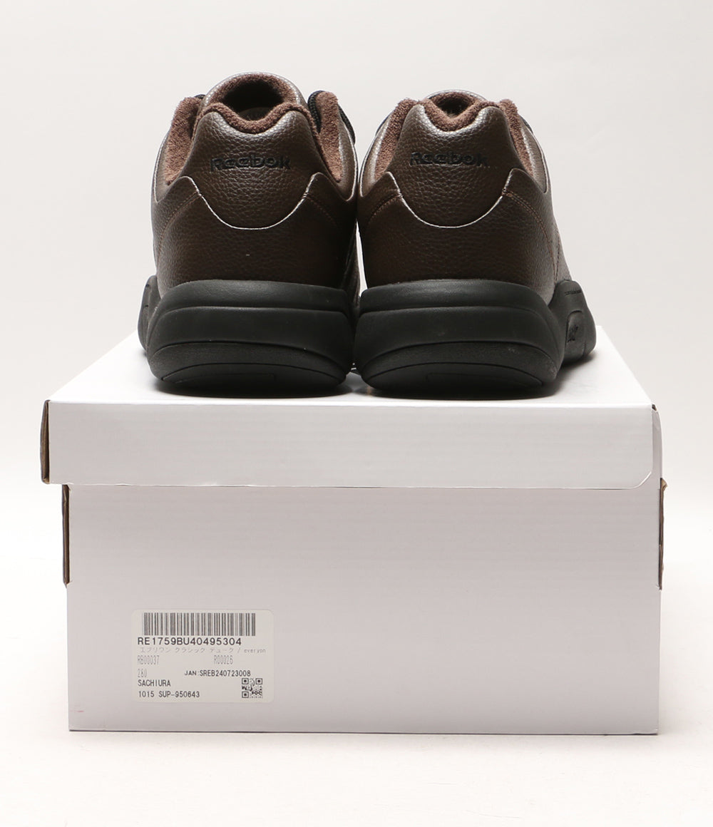 リーボック 美品 エブリワン スニーカー Classic Duke 2.0 ブラウン メンズ SIZE 28cm Reebok×everyone