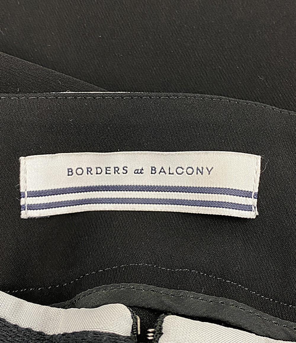 美品 ボーダーズアットバルコニー パンツ BD2111-3G-03 レディース SIZE 34 BORDERS at BALCONY