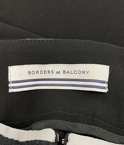 美品 ボーダーズアットバルコニー パンツ BD2111-3G-03 レディース SIZE 34 BORDERS at BALCONY