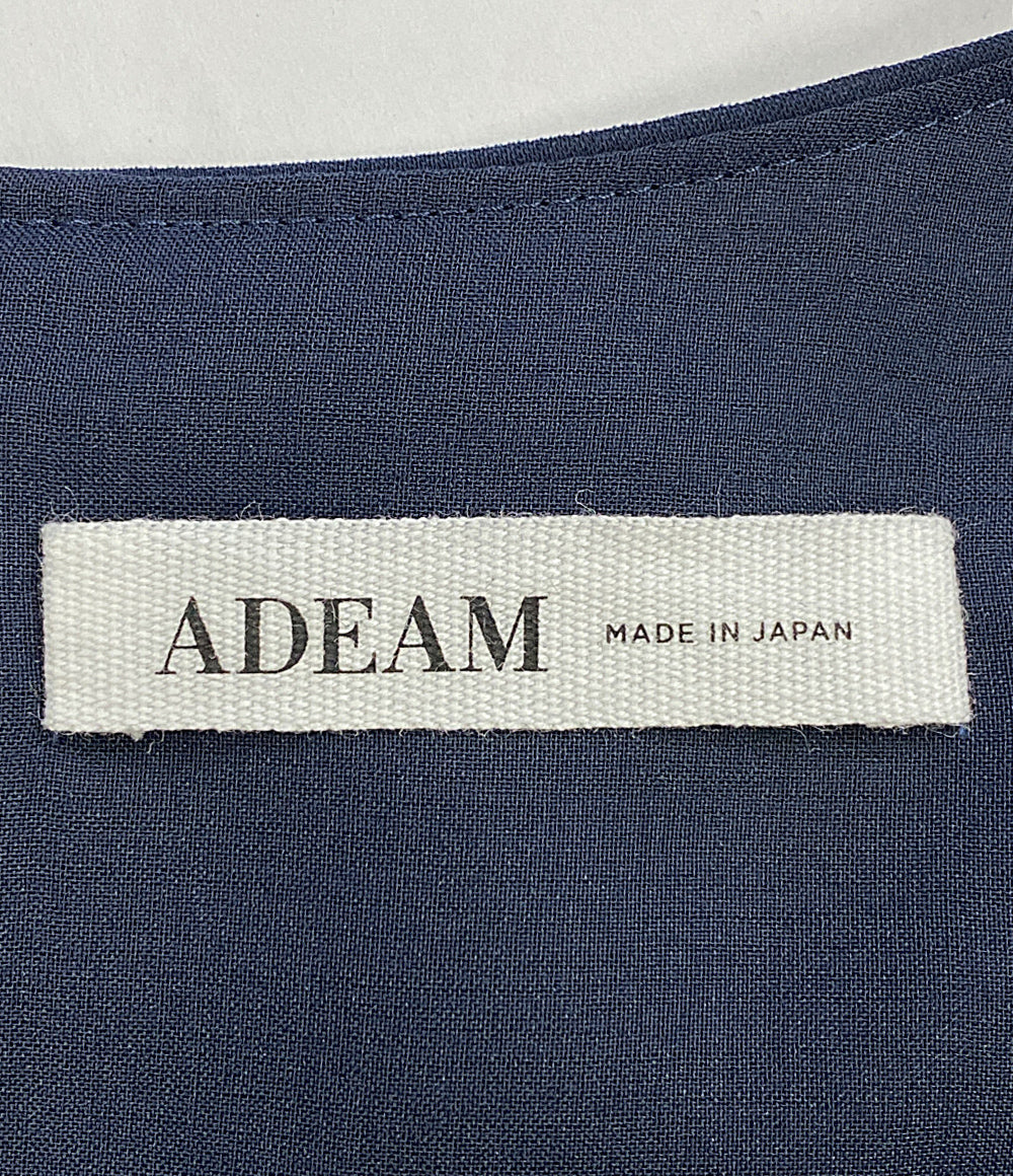ADEAM ノースリーブワンピース AR00X06T ネイビー レディース SIZE 2 アディアム