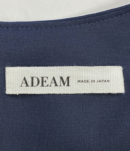 ADEAM ノースリーブワンピース AR00X06T ネイビー レディース SIZE 2 アディアム