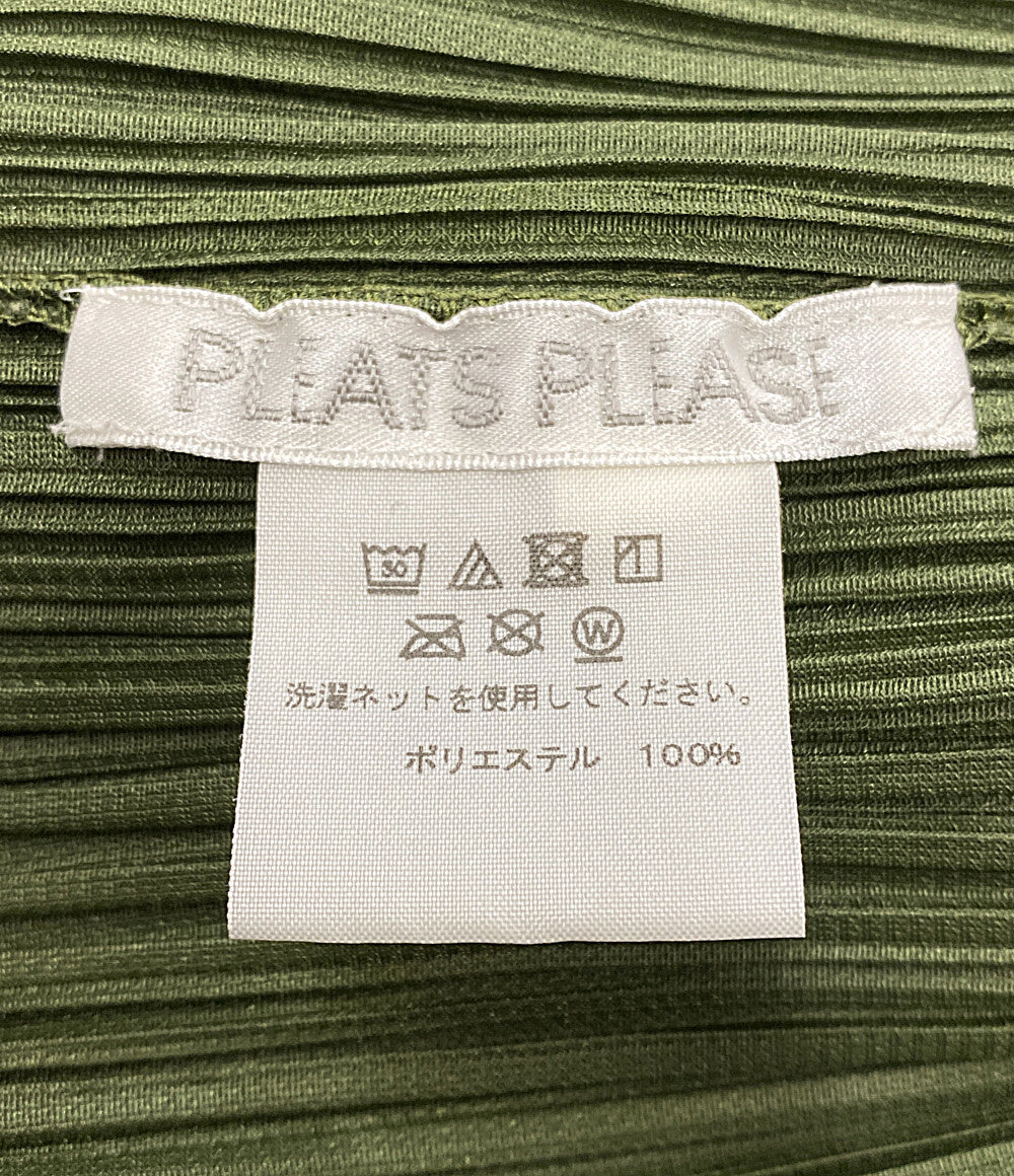 プリーツプリーズ 美品 ノースリーブワンピース PP55-JH910      レディース SIZE 5  PLEATS PLEASE