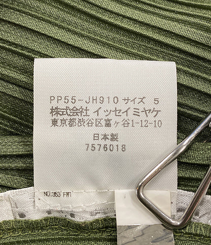 プリーツプリーズ 美品 ノースリーブワンピース PP55-JH910      レディース SIZE 5  PLEATS PLEASE