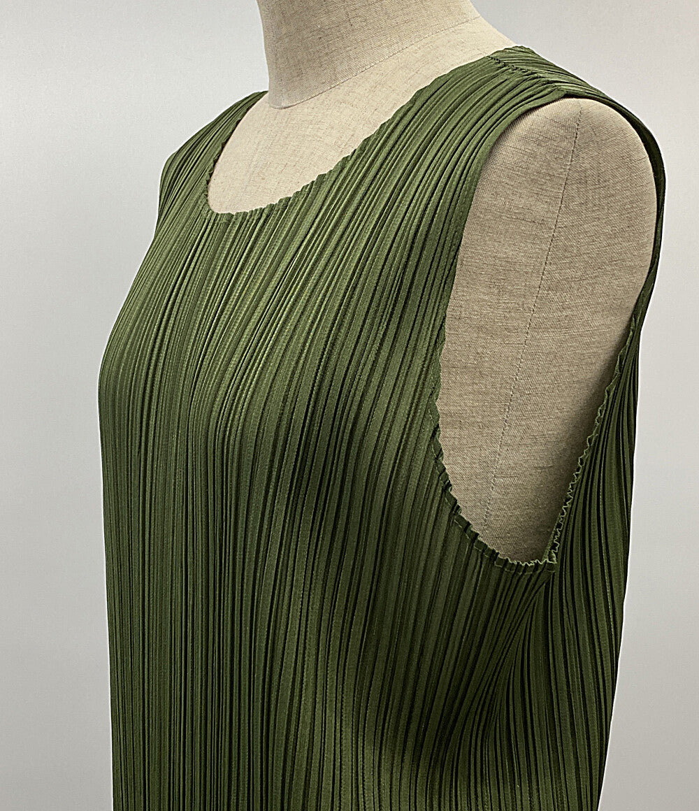 プリーツプリーズ 美品 ノースリーブワンピース PP55-JH910      レディース SIZE 5  PLEATS PLEASE