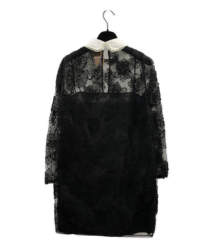ヌメロヴェントゥーノ  長袖ワンピース シアーレースミニドレス     24A‐H011‐5034 レディース SIZE 38  N°21