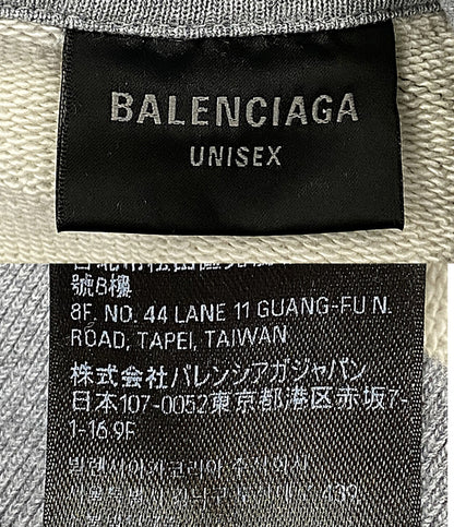 バレンシアガ  パーカー テープロゴ グレー      メンズ SIZE XXS  BALENCIAGA