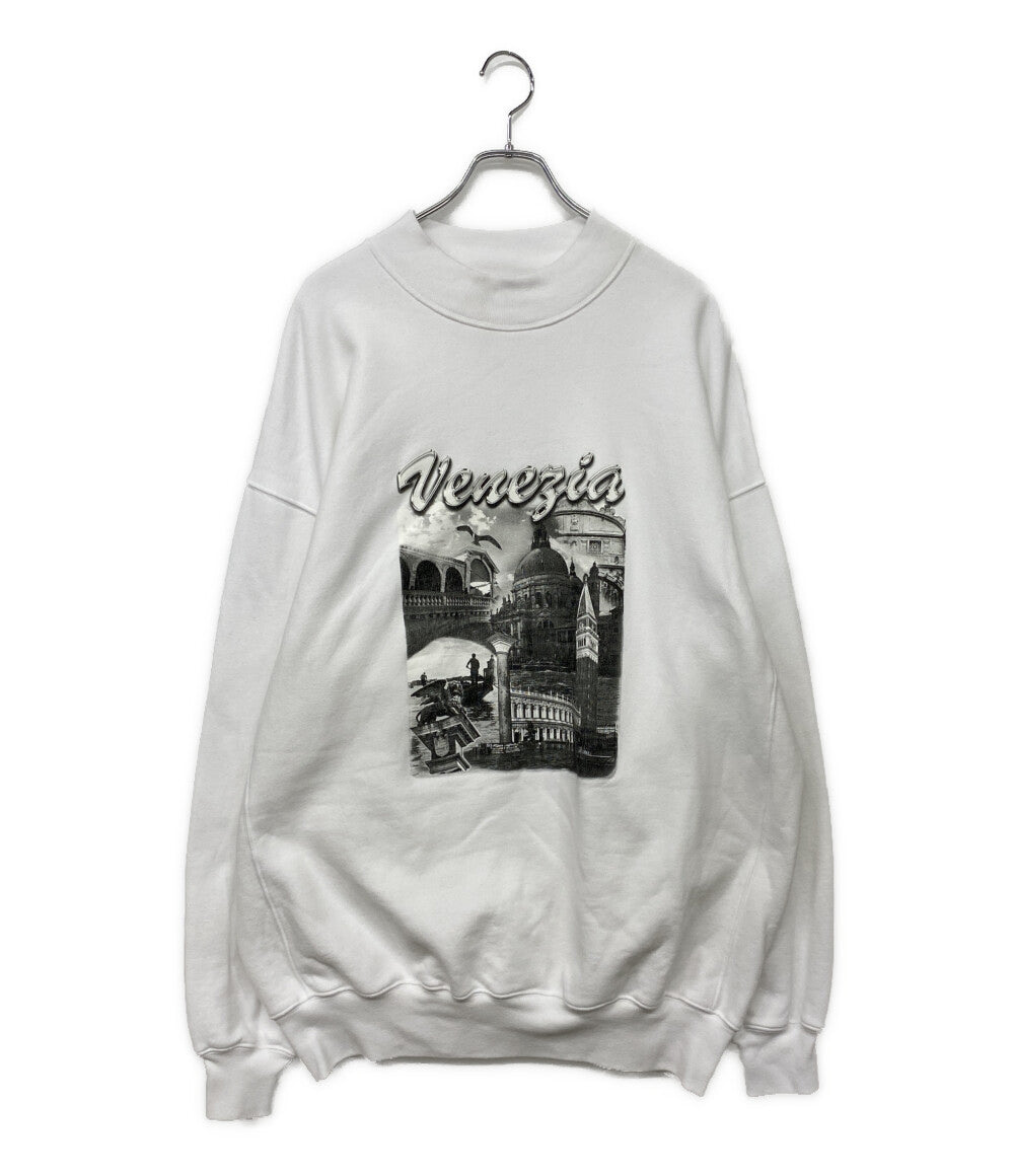 バレンシアガ スウェット Venezia Print Crew Sweat メンズ SIZE S BALENCIAGA