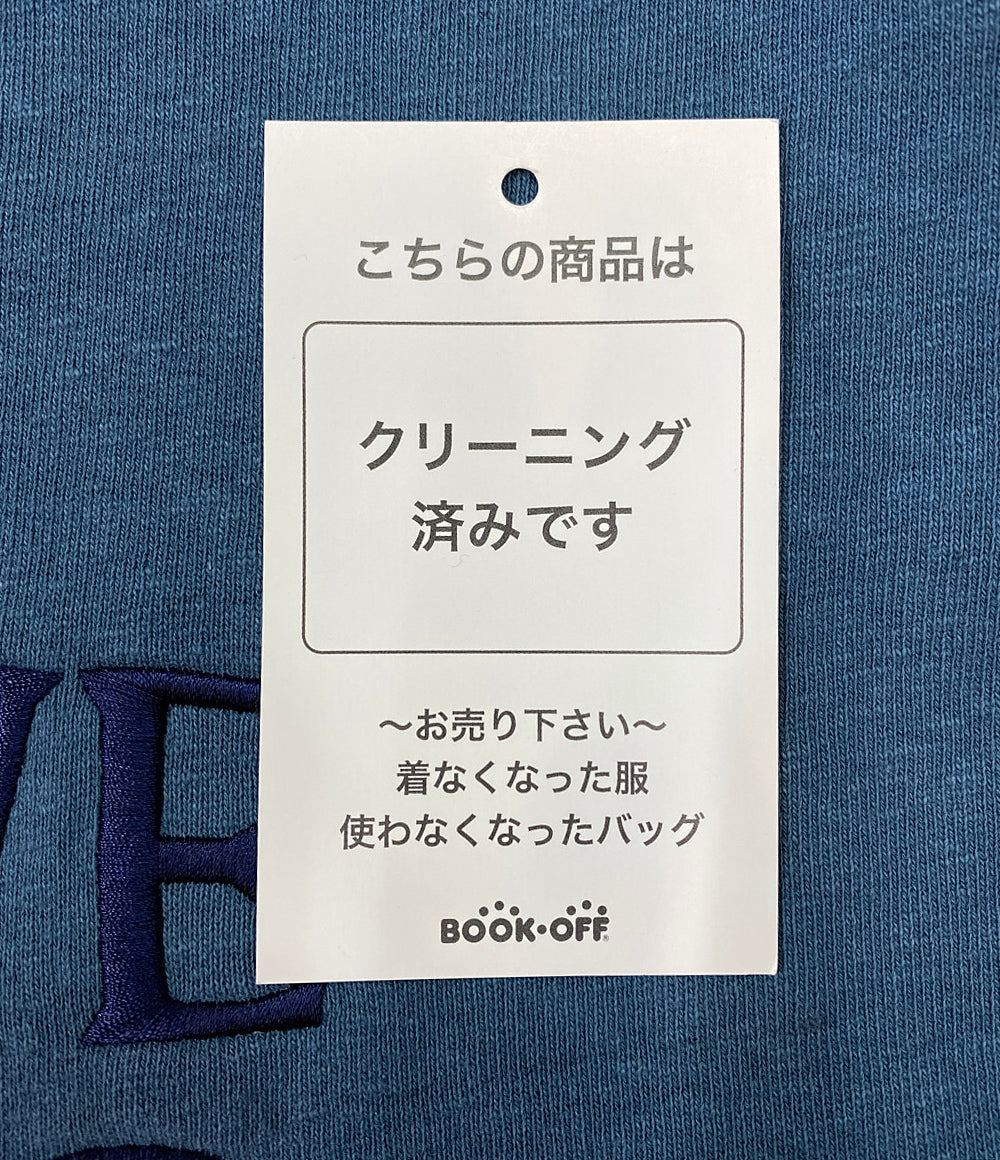 ロエベ コットンスウェット アナグラム刺繍 ブルー レディース SIZE S LOEWE
