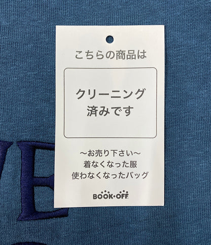 ロエベ コットンスウェット アナグラム刺繍 ブルー レディース SIZE S LOEWE