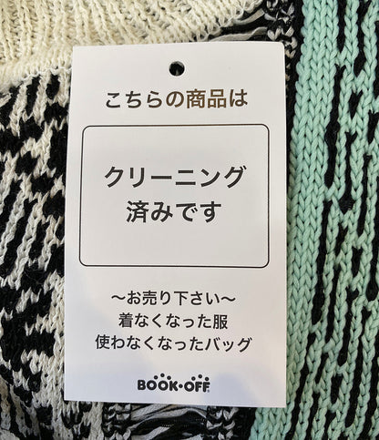 美品 Mame Kurogouchi マメクロゴウチ ニットベスト 丸首 MM16SS-KN007 レディース SIZE 1