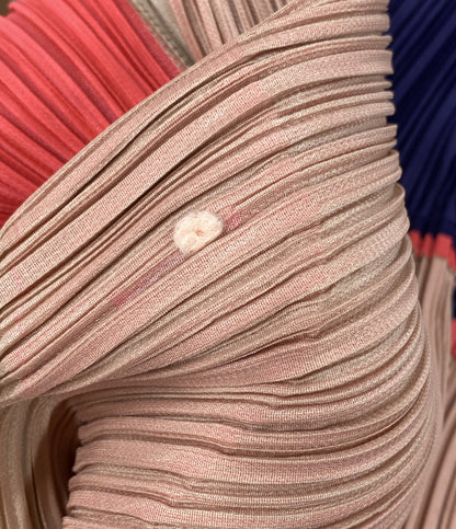 PLEATS PLEASE ISSEY MIYAKE バイカラー チュニック PP41-JT555 レディース SIZE 3 プリーツプリーズ