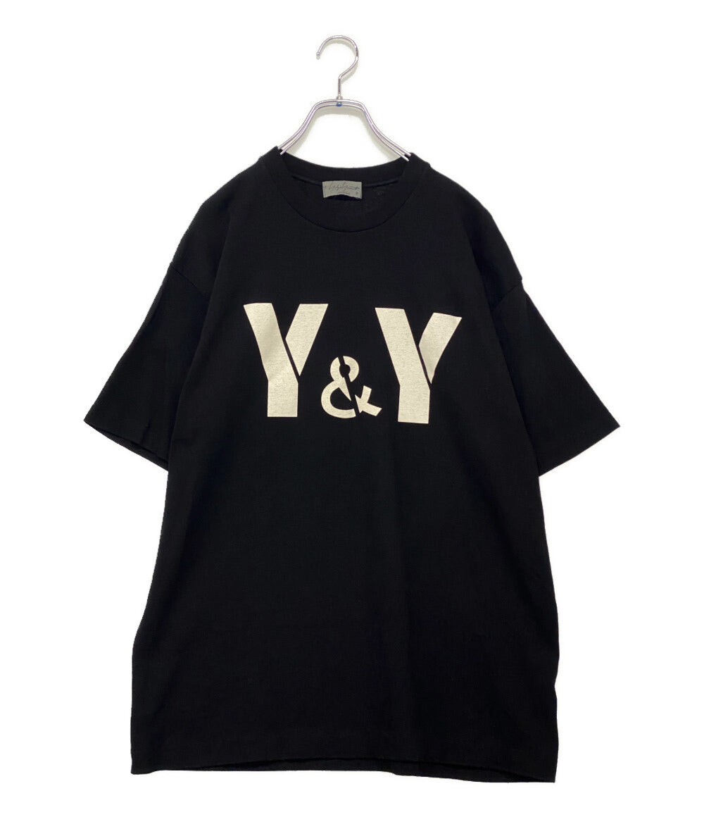 YOHJI YAMAMOTO POUR HOMME 半袖Ｔシャツ ブラック HO-T77-087 メンズ SIZE 3 ヨウジヤマモトプールオム