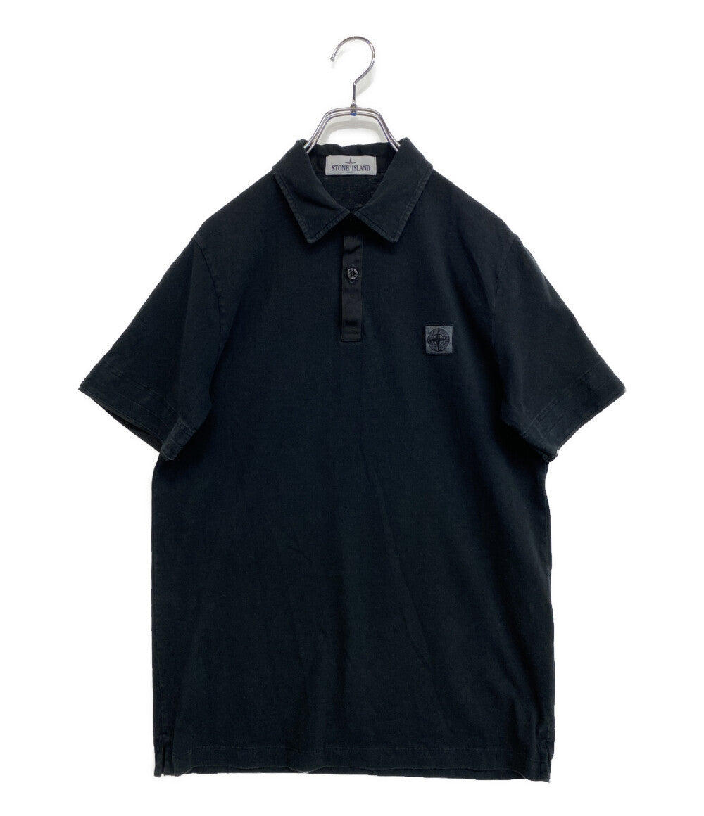 STONE ISLAND ポロシャツ ロゴワッペン メンズ