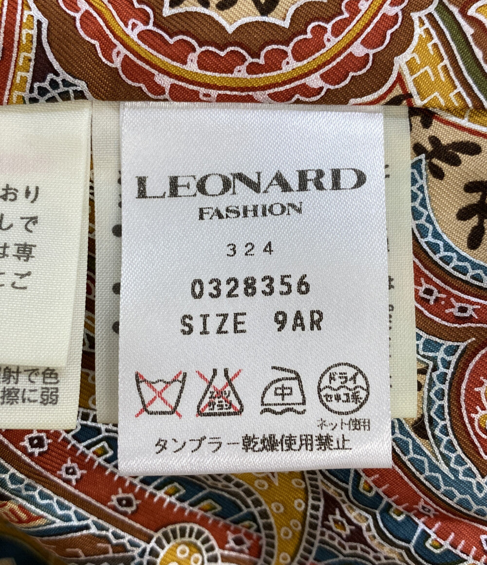 レオナール コート ベージュ 0328356 レディース SIZE 9AR LEONARD